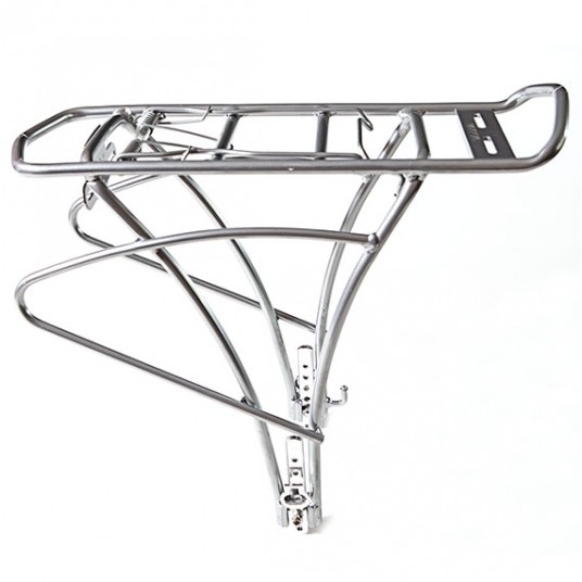 bagażnik alu pod sakwy reg. 24/28 srebny -zdjęcie numer 1