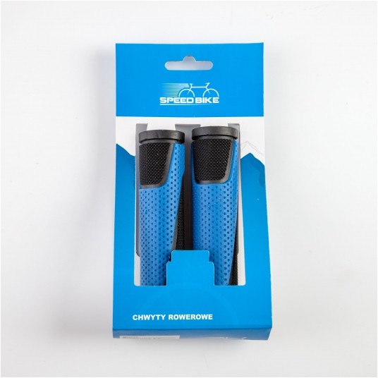 chwyt mtb G-305 czarno/niebieski -zdjęcie numer 1