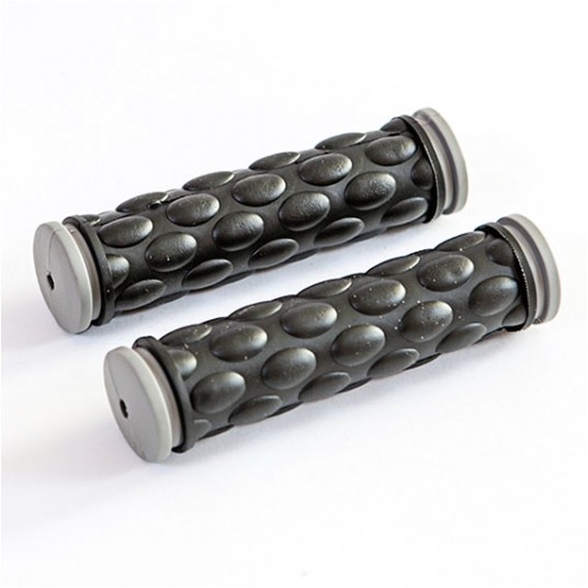 chwyt mtb pcv czarno/szary karbow. -zdjęcie numer 1