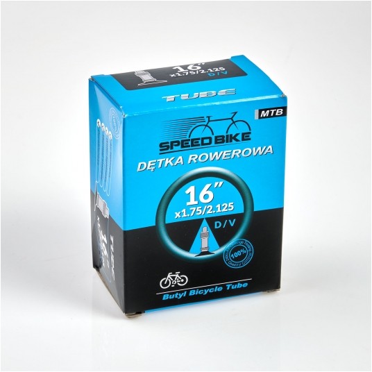dętka Speed Bike 16x1,75/2,125 dv -zdjęcie numer 1