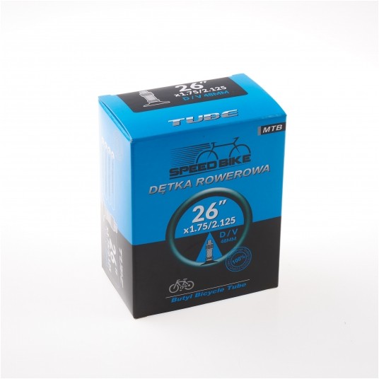 dętka Speed Bike 26x1,75/2,125 dv 48 mm -zdjęcie numer 1