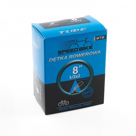 dętka Speed Bike 8x1/2x2 AV krzywy zawór -zdjęcie numer 1