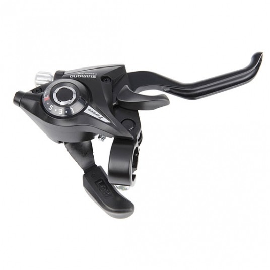 dźwignie przerzutki st-ef3x7 czar. kpl. -zdjęcie numer 1