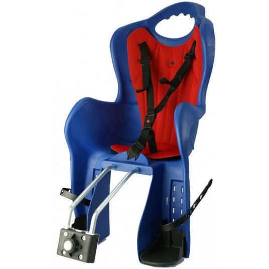 fotelik dziecięcy na bagażnik/niebieski -zdjęcie numer 1
