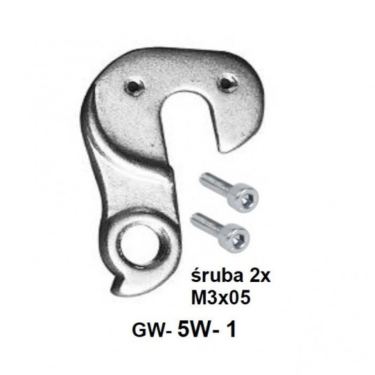 hak przerzutki GW-5W-1 -zdjęcie numer 1
