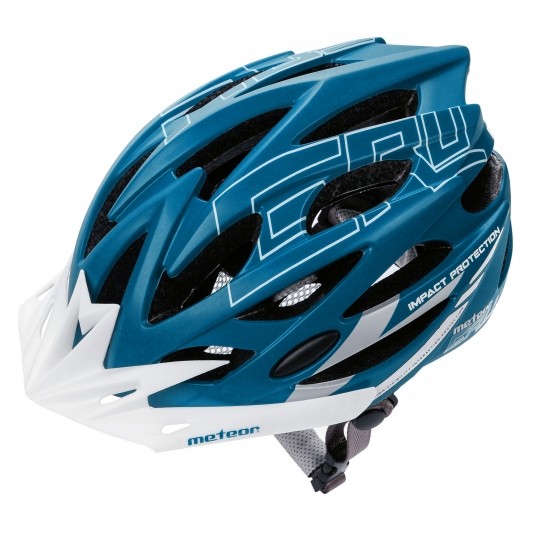 kask Meteor Gruver L(58-61cm) morski -zdjęcie numer 1