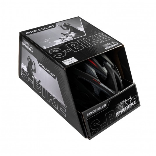 kask S-BIKE MB11 black/pink L 58-61mm -zdjęcie numer 2