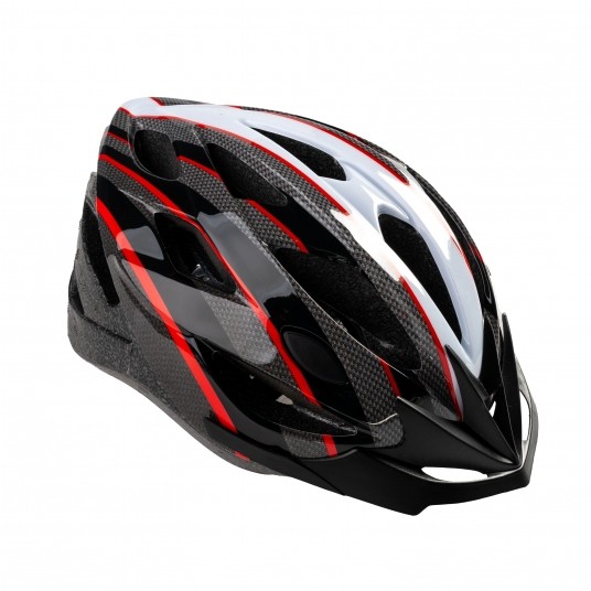 kask S-BIKE MV23 black/red L 58-61cm -zdjęcie numer 1