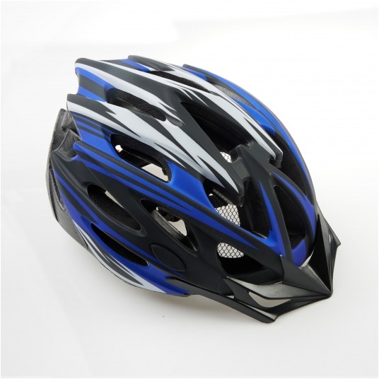 kask S-BIKE MV29 black/blue/white XL 61-63cm -zdjęcie numer 1