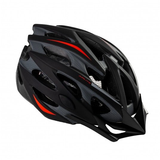 kask S-BIKE MV29 black/red L 58-61cm -zdjęcie numer 1