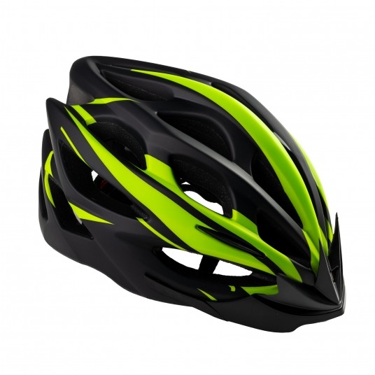 kask S-BIKE MV50 black/green L 58-61cm -zdjęcie numer 1