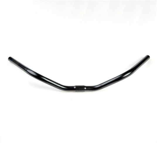 kierownica retro/stalowa czarna - połysk -zdjęcie numer 1