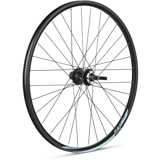 koło 27,5 tył kaseta/disc czarne -zdjęcie numer 1