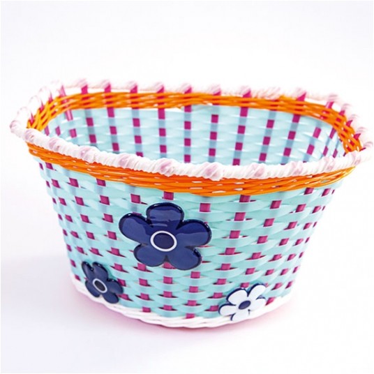 kosz siatkowy daisy(niebieski) -zdjęcie numer 1