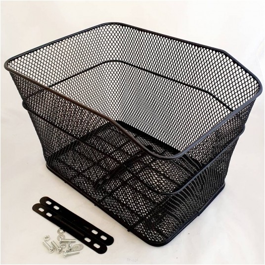 kosz tylny siatka przykręcany duży HT-001 -zdjęcie numer 1