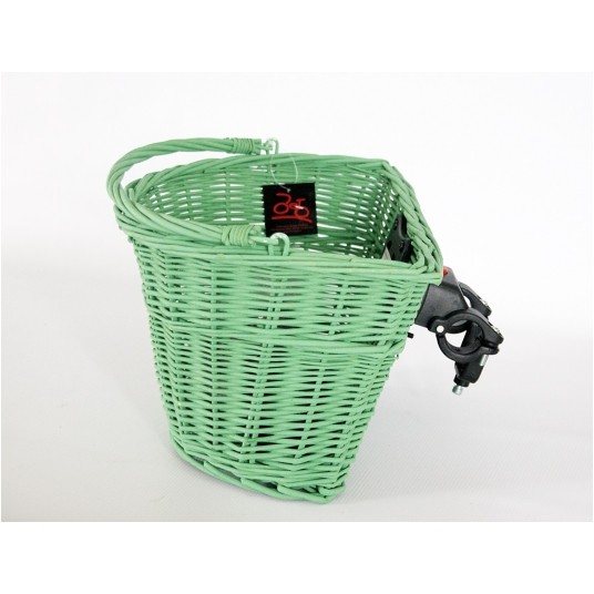 kosz wiklina clip-on miętowy -zdjęcie numer 1