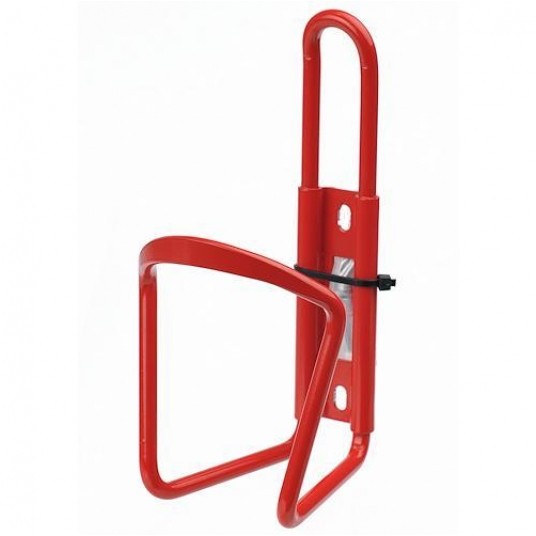 koszyk bidonu alu czerwony -zdjęcie numer 1