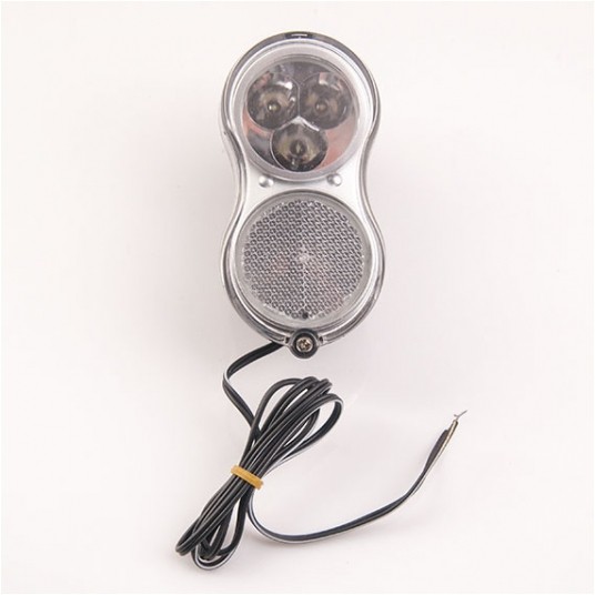 lampa przód 3 diody/prądnica -zdjęcie numer 1