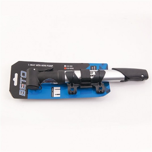pompka mini Beto alu z manometrem cp-023 -zdjęcie numer 1