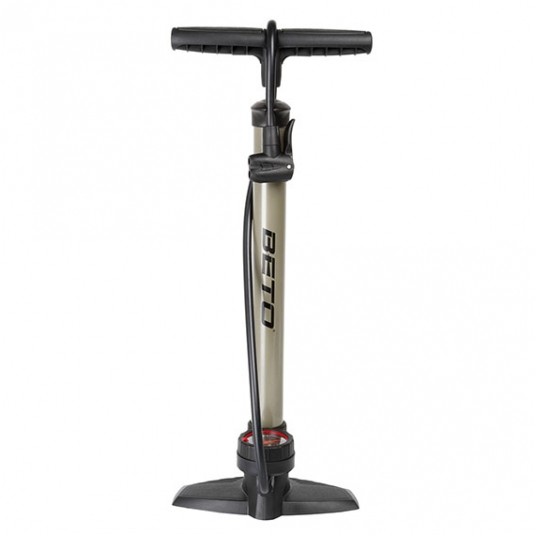 pompka stacjonarna Beto z manometrem/stal. -zdjęcie numer 1