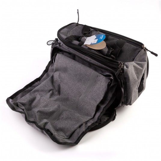 sakwa na bagażnik DT-001 szara -zdjęcie numer 2