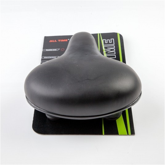 siodło Alltime elastomer czarne AT6027B11 -zdjęcie numer 2