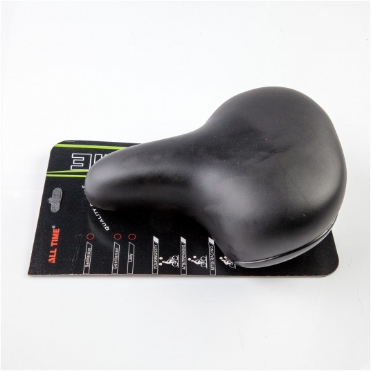 siodło Alltime elastomer czarne AT6027B11 -zdjęcie numer 1