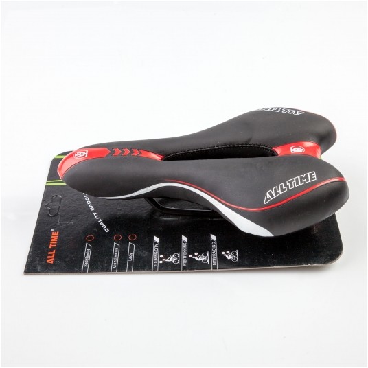 siodło Alltime mtb red -zdjęcie numer 1