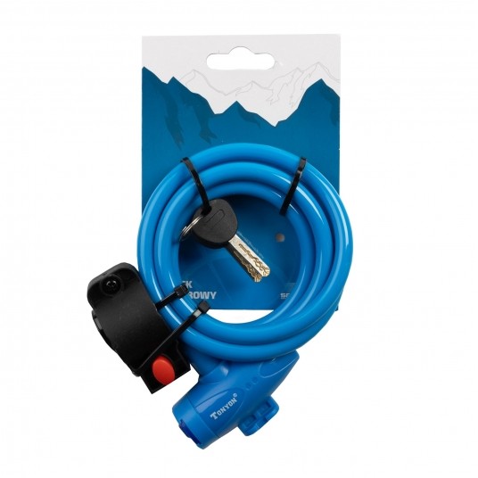 zamknięcie spirala 10x1800mm niebieskie -zdjęcie numer 1