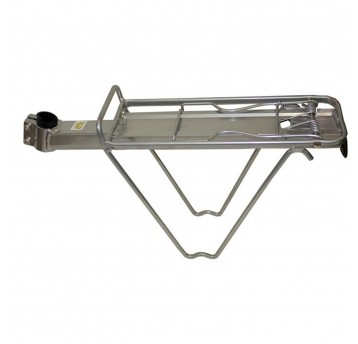 bagażnik alu na sztyce srebny