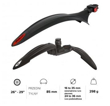 błotnik Polisport Cross Evo 26/27,5/29"