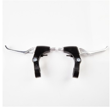 dźwignie hamulca alu srebno/czarne blister