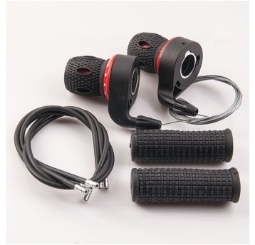 dźwignie przerzutki grip-shift płynne kpl.