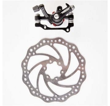 Hamulec tarczowy, tarcza 160mm przód i tył