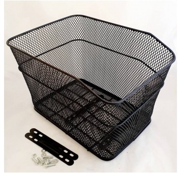 kosz tylny siatka przykręcany duży HT-001
