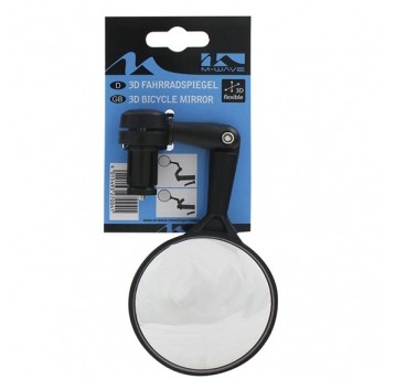 lusterko row. okrągłe 3D M-W