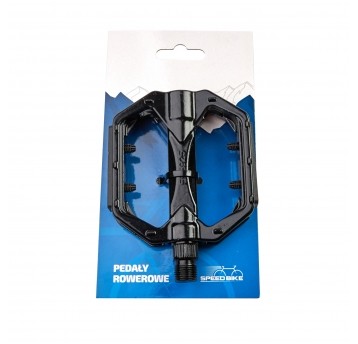pedały alu platforma czarny FP-925