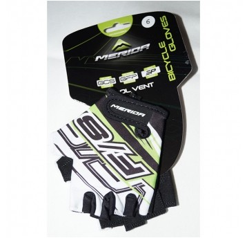 rękawiczki dziec. merida youth 8 green/white