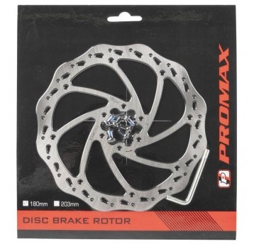 tarcza hamulca 180mm, 6 śrub PROMAX