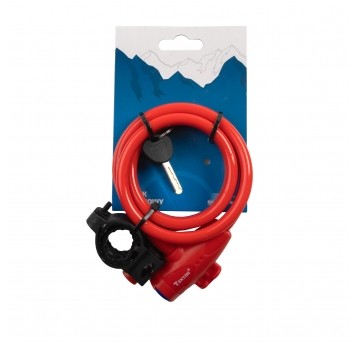 zamknięcie spirala 10x1800mm czerwone