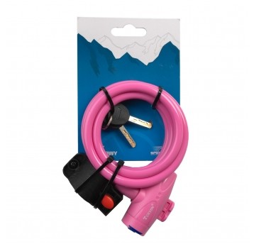 zamknięcie spirala 10x1800mm różowe